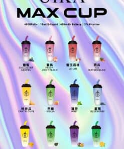 UIKA 奶茶杯拋棄式電子煙 一次性奶茶杯電子菸 6000口 充電款🍬台灣現貨