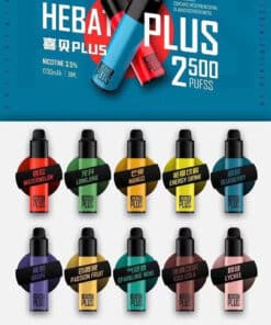 【Hebet喜貝】 喜貝拋棄式一次性 電子煙 約2500口