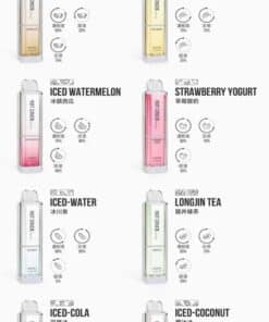 風暴辣妹 一次性電子煙 拋棄式電子菸 7500口 可充電 🍬