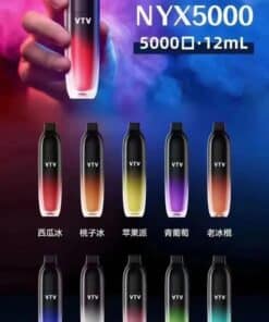 維特威 VTV 5000口 超耐抽一次性電子菸/拋棄式 可充電🍬台灣現貨