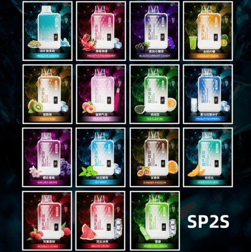 拋棄式/一次性電子菸-sp2s 9000口-超靚外觀經典電子菸-買10隻送禮盒
