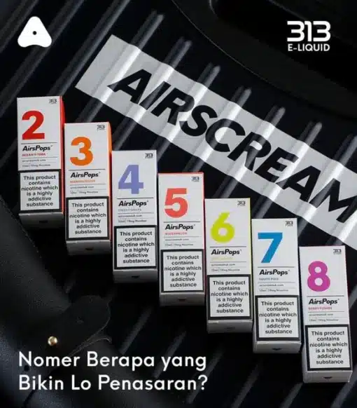 英國 Airscram 汽泡 313系列煙油