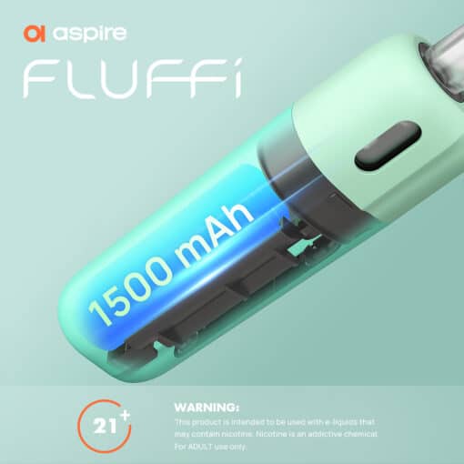 Aspire Fluffi Pod 1500mAh 馬卡龍色系